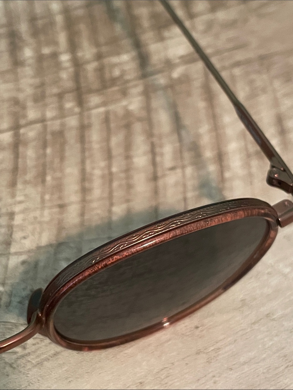 Sunski Baia Classic Round Unisex Sunglasses in Brown - Picture 3 of 13